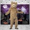 Adult Giant Teddy Bear Costume Full Body Jumpsuit with Gloves and Headpiece